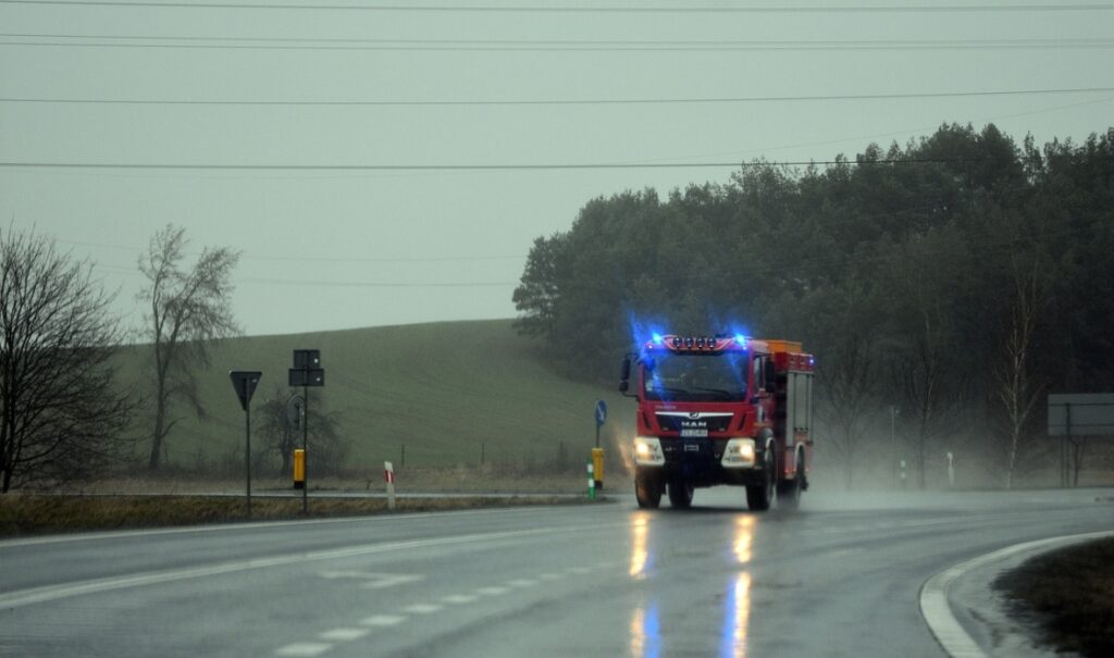 Straszny incydent w Wrocławiu: nocny pożar podziemnego garażu