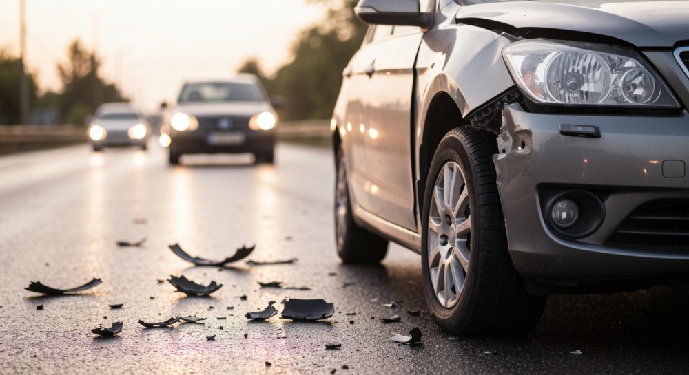 Śląsk w pułapce lodu: dramatyczny wzrost wypadków na drogach