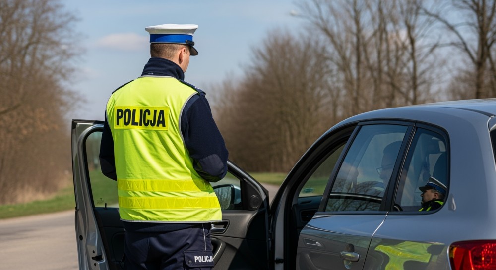 Kobieta utknęła na przejeździe kolejowym tuż przed zamknięciem rogatek