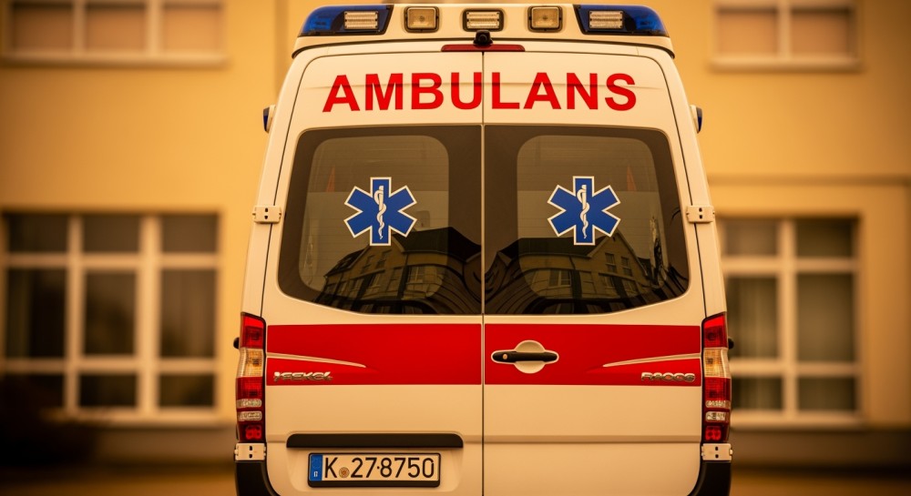 Samochód w jeziorze: Ostrzeżenie przed niebezpieczeństwami zimy