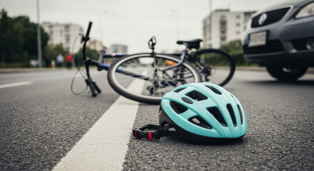 Bezpieczny cyklista: Policja kontroluje rowerzystów w Katowicach